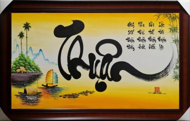 Thư pháp chữ Thuận 73x113